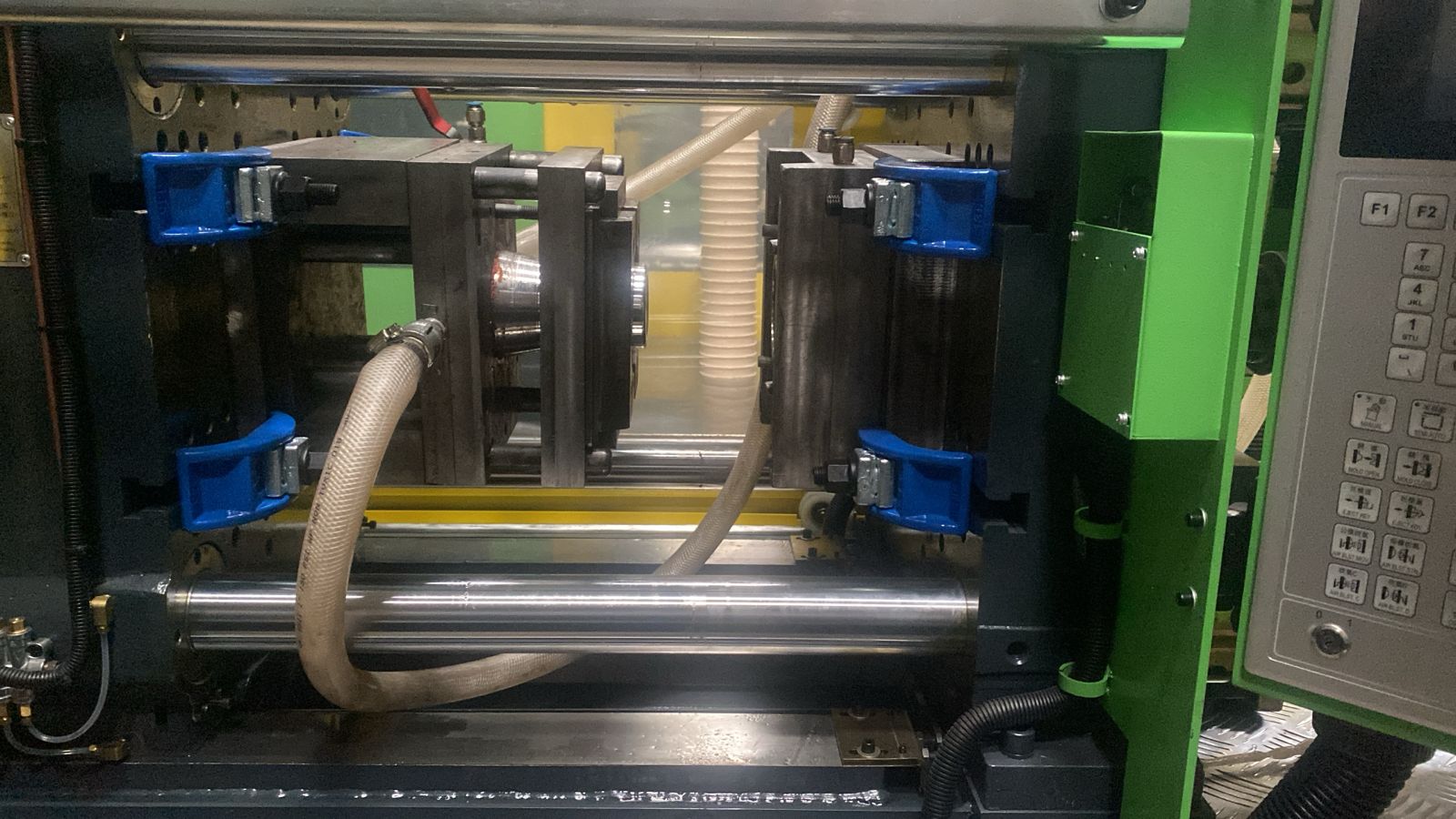 Molde en máquina de inyección